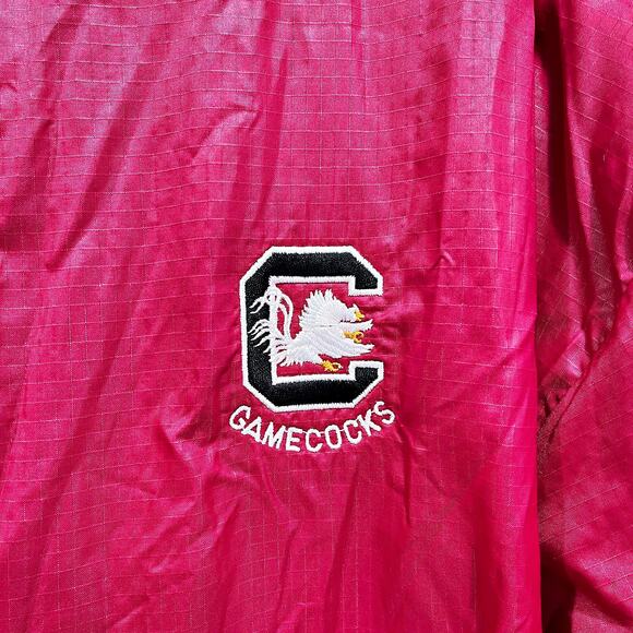 South Carolina Gamecocks VTG Varsity Bomber Jacket Red Russell USA Mens XL - Picture 3 of 8